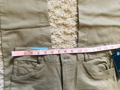 Cherokee Youth Boys Khaki Uniform School Pant Straight Leg New With Tag!