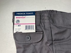 Children’s Pants Gray – Boys or Girls – Size 4T – Great for School or Play! NWT