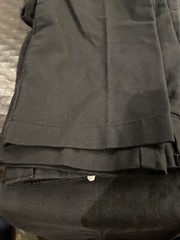Dickies Boy Slim Taper Flex Black Pant – Size 10
