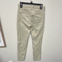 French Toast Boys Beige Uniform Pants 16 Straight Fit Stretch Twill Blend