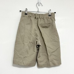 AUSTIN CLOTHING Boys Uniform Shorts Khaki Elastic Waistband Pockets Size 8S