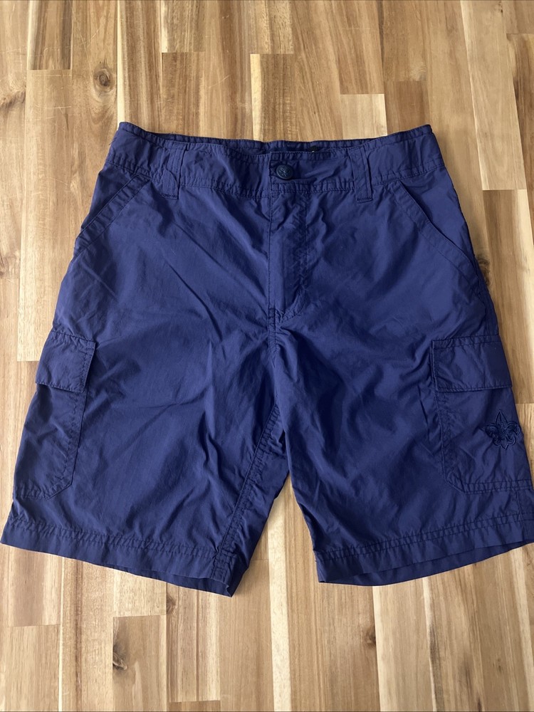 Cub Scouts Shorts Boys Youth 10 Blue Switchback Uniform Boy Scouts Cargo Utility