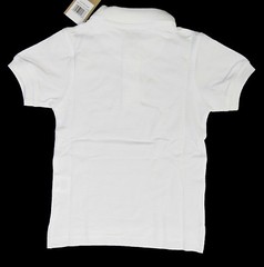 Dockers Little Boy Uniform Short Sleeve Cotton Polo Shirt White 3-PACK Small (4)