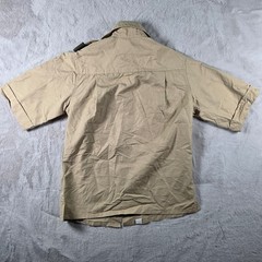 Boy Scouts of America Uniform Shirt Boys Youth Medium Tan Patches Webelos Bobcat