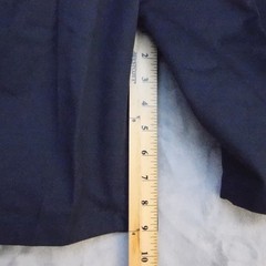 A+ School Apparel Shorts Boy 25 Husky Navy Blue Pleated Adjustable Waist Uniform