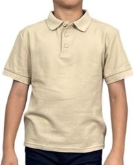 Access Unisex Short Sleeve School Uniform Pique Kids Polo Shirts