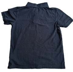 Boys Size Small 6/7 Cat & Jack Black Polo Shirt School Uniform Lot of 2