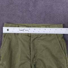 Vintage Boy Scouts of America Pants Youth 23×24 Green Uniform Cargo Pockets
