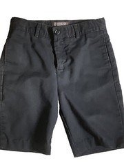 School Short Irvington By Dennis Uniform School Navy Flat Front 10 Reg 077000
