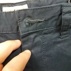 **DEFECTIVE** Cat & Jack Boys’ Flat Front Stretch Uniform Shorts, Navy, 7