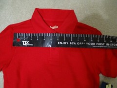 Austin Trading Co. Boys School Uniform Red Polo Shirt-Smoke/Pet-free-XS 6/7-NWT
