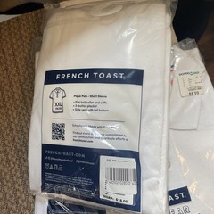 Lot of Four French Toast Boy’s Polo Uniform 2X (18/20)