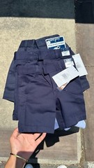 Lot of 3 French Toast & Official School Wear Boys Uniform Shorts – Size 4 & 5