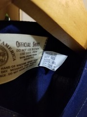 Cub Scout Short Sleeve Uniform Shirt Navy Youth Official BSA Neck 12