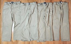 Boys school uniform Flax / Khaki size 10 husky Childrens place