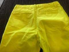 Gap Kids Boys Size 8H Husky Bright Yellow Chino Shorts