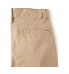 Boys Wonder Nation School Uniform Stretch Chino Pants Beige Select Size – NEW