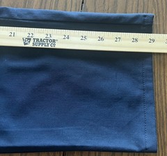 Nautica School Uniform Pants Boys 16 Regular Blue Stretch Waist Double Knee NWT