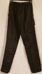 BOYS SCHOOL TROUSERS ELASTIC BACK NAVY UNIFORM FULHAM JUNIOR FLAT FRONT 29″×29″