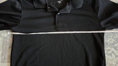 Lot Of Four (4) George Youth Size L 10-12 Polo Shirts 100% Polyester Black