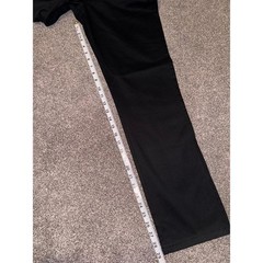Nautica Boys Black Straight Leg School Uniform Pants
