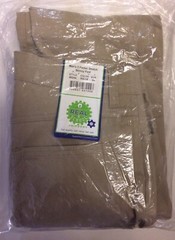 Real School Boys School Uniform 5-Pocket Stretch Slim Pants Sizes 30 Beige