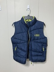 NWT! Boy’s “Chiboogi” by H&M Zip Front Water Proof Navy Puffer Vest 10 Youth
