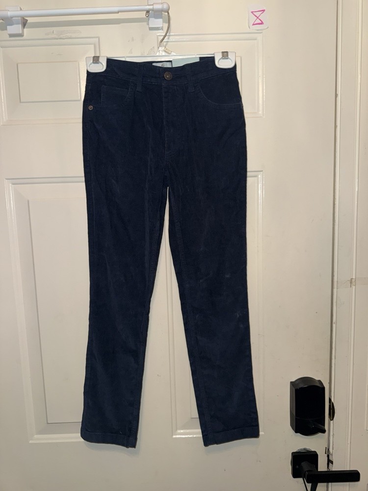 NEW Class Club Youth Size 10 Navy Blue Corduroy School Uniform Pants (Mizz)
