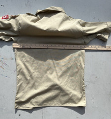 Kid’s Boy Scouts of America Shirt Beige Uniform Official L Chief Outdoors Camp