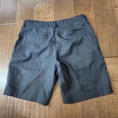 Dennis Boys 14 Husky Black Uniform Shorts Flat Front School Dress
