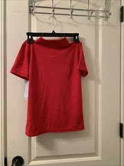 Cat & Jack School Uniform Red Polo Shirt Kids Boys Size M 8-10