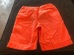 Gap Kids Boys Size 8H Husky Bright Orange Chino Shorts