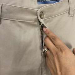 Nautica Uniform Khakis Formal Pants Boys Youth Size 16 Husky Basic New