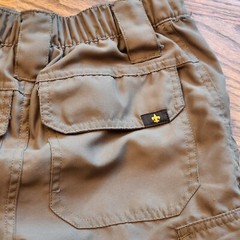 Boy Scouts of America Shorts Youth Small Green Uniform Cargo Hiking Camping
