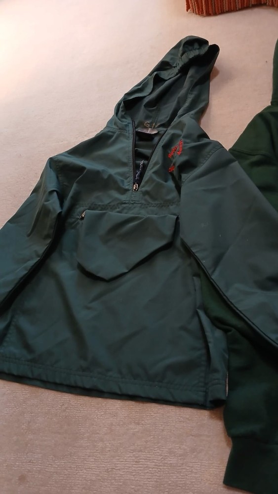 Robin Hold Camp Uniform 2 Rain jackets Pullover Jackets Save Money! Sz Medium