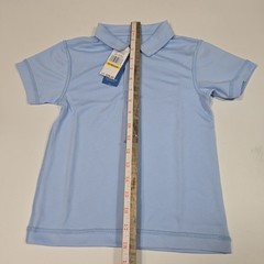 Nautica Boys Sensory-Friendly School Uniform Polo Shirt Light Blue Size M (5) NW