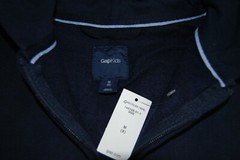 NEW Boy Size 8 GAP School Uniform Hoodie Navy Zipper