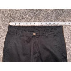 Nautica Boys Black Straight Leg School Uniform Pants
