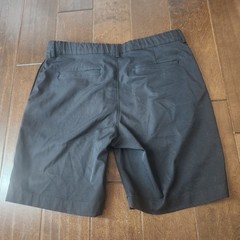 Dennis Uniform Boys Husky 16 Black School Uniform Shorts Flat Front