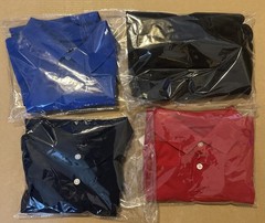 The Children’s Place Boys Polo Shirt Lot (4) Size L (10/12) Red Black Blue Navy