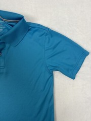 George Boys School Uniform Short Sleeve Performance Polo Shirt – Large (10-12)