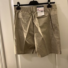 French Toast Khaki Kids Pull-On Stretch Back Waistband Shorts Size 18.5 Plus