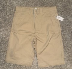 Old Navy Khaki Uniform Short Big Boy Size 14 Plus Husky NWT