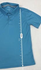 George Boys School Uniform Short Sleeve Performance Polo Shirt – Large (10-12)