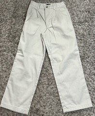 GEORGE- Boy’s Khaki Pleated Uniform Pants- Size 10Reg