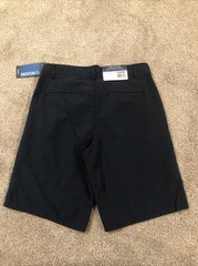 NWT$36 Nautica Boys School Uniform Navy Wicking Shorts N861056Q 12 16 18