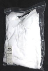 Simply Styled Boys’ Uniform White 2-Pack Polo Shirts LARGE (10/12)