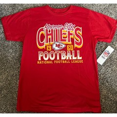 NFL Youth Large Kansas City Chiefs Red T-Shirt (NWT)