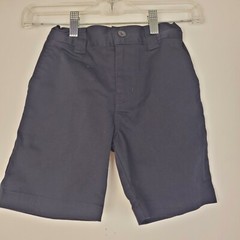 Classroom Boys School Uniform Shorts Size 7 Navy Blue Adjustable Waist