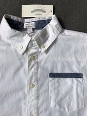 GYMBOREE NWT White Oxford Dress Shirt size L 10-12 years Back to School Uniform